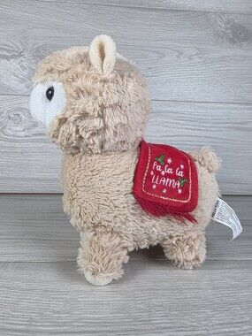 Kellytoys Christmas Llama Plush Holiday Anthropomorphic 9" Stuffed Animal SU25